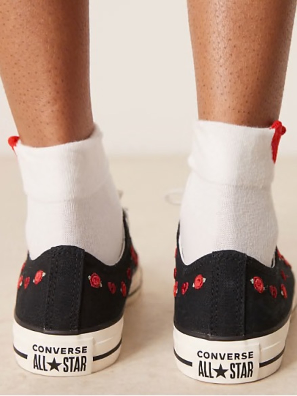 Converse Chuck Taylor All Star Heart & Rose Low-Top Sneaker - Picture 6 of 6